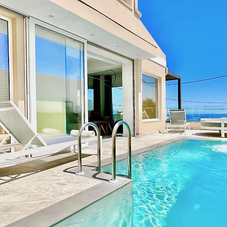Luxury Villa Barbati Sun With Private Pool By Dadovillas ภายนอก รูปภาพ