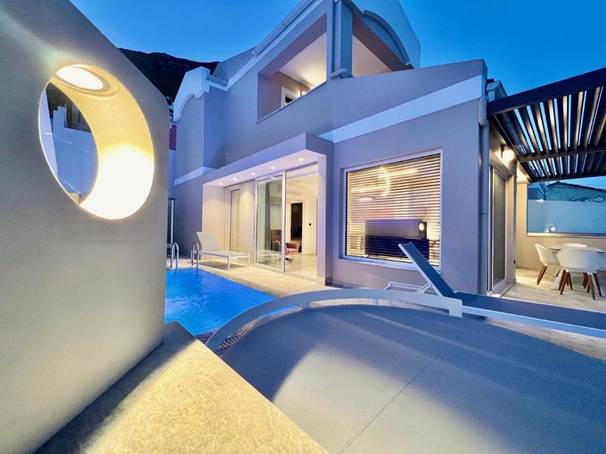 Luxury Villa Barbati Sun With Private Pool By Dadovillas ภายนอก รูปภาพ