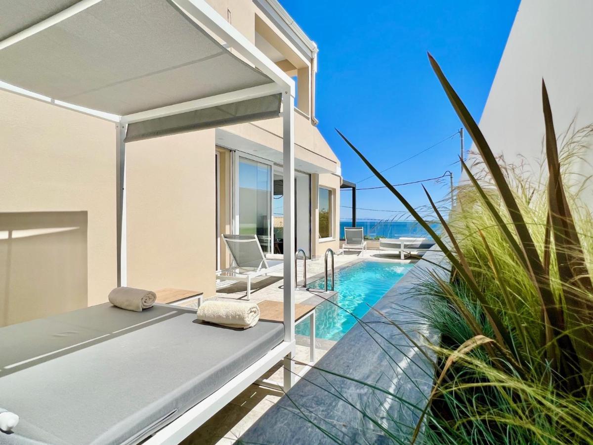 Luxury Villa Barbati Sun With Private Pool By Dadovillas ภายนอก รูปภาพ